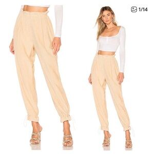 House of Harlow 1960 x Revolve Tamar Pants Medium Tapered Balloon Leg NEW